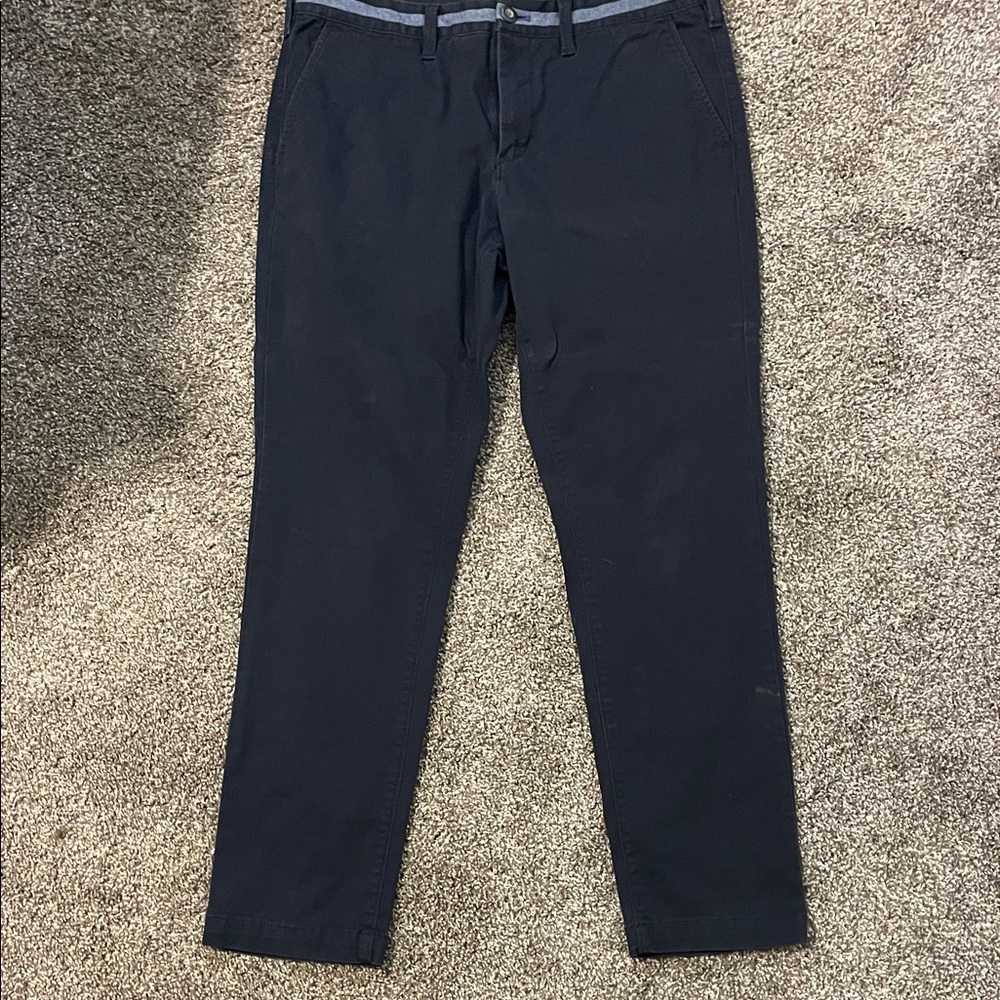 Express Men's Dark Navy Chinos